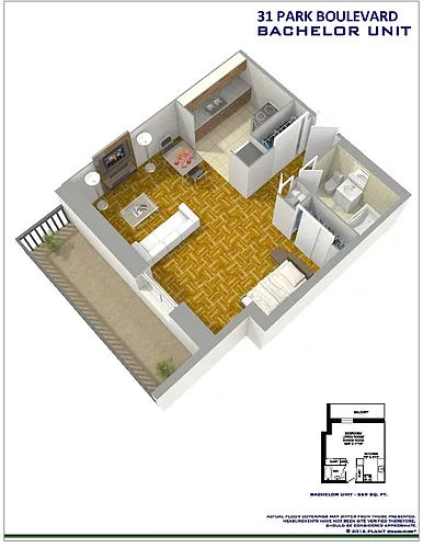 Floor plan Bachelor