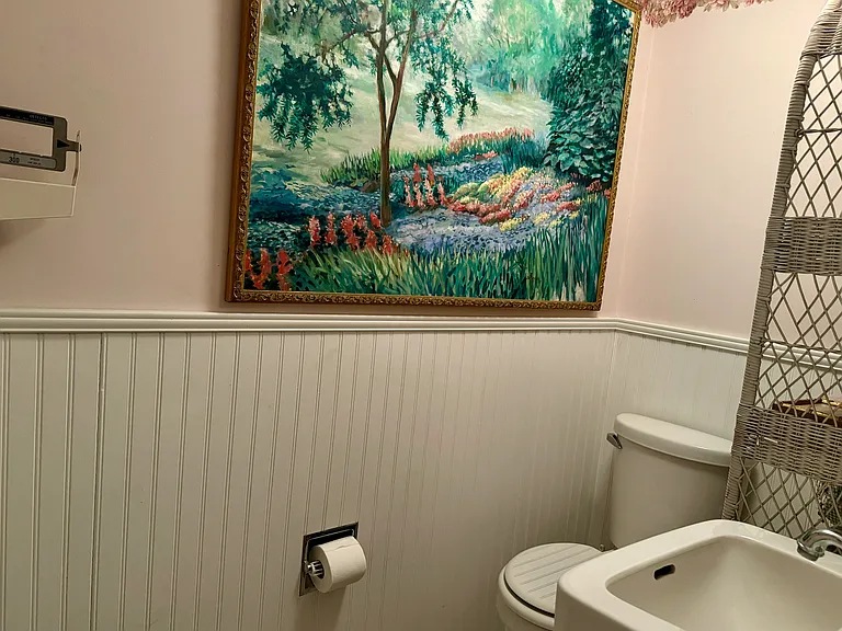 Basement powder room - if I find contractor will add walk-in shower