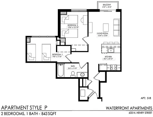 Floor plan P
