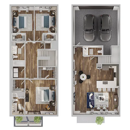 Floor plan Parkside A
