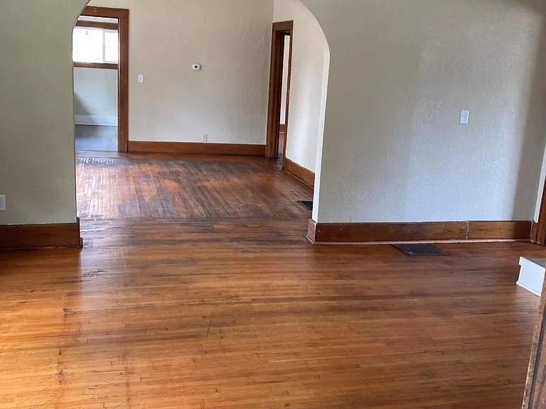 Living/dining areas from front door