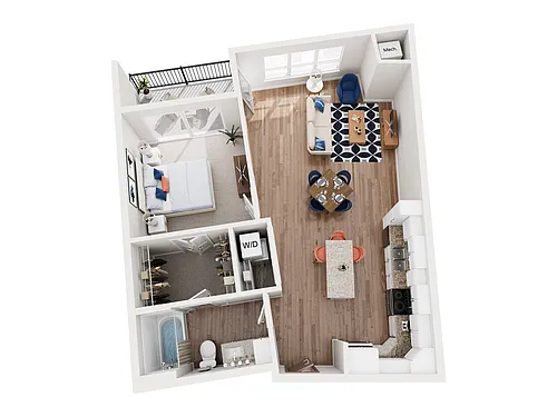 Floor plan Belle Aire