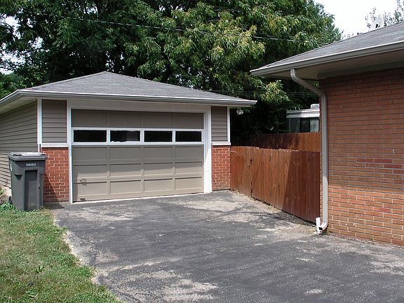 Newly Sided Garage