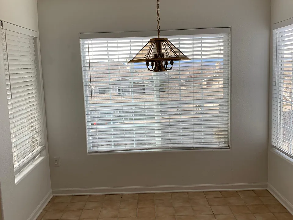 Bright Eat-in Kitchen area with view