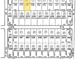 0 Avenue R4 & 147th St E LOT 176, Lancaster, CA