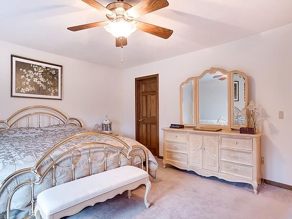 Another view of Master Bedroom with walk-in closet and large master bath