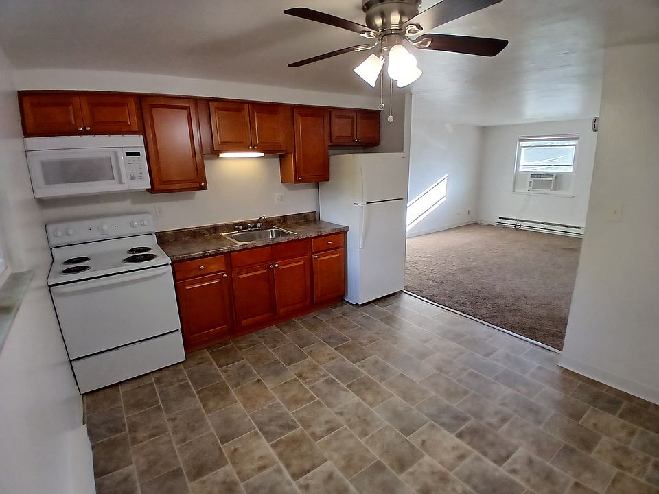 Kitchen transitioning into the living room