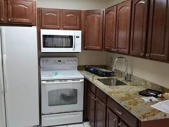 brand new granite kitchen
