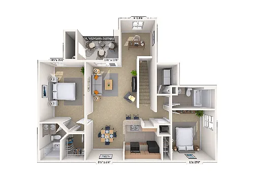 Floor plan B2D