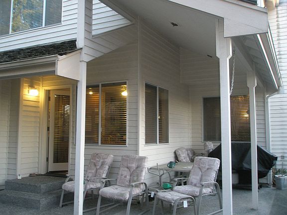 Covered patio