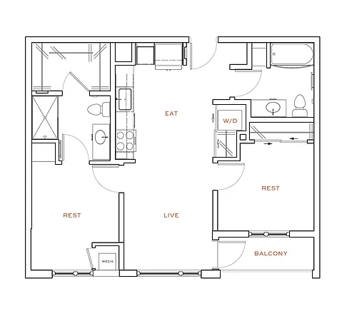 Floor plan D14