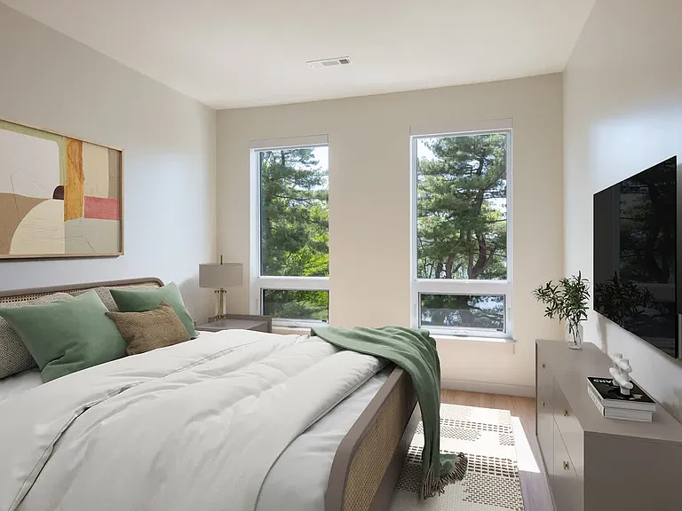 Bedroom with Hard Surface Flooring