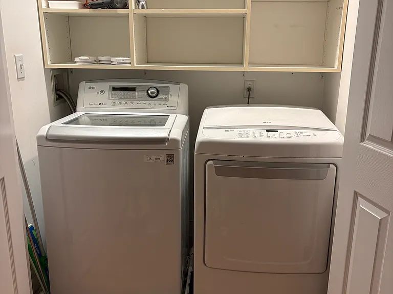 Second Floor Laundry Closet