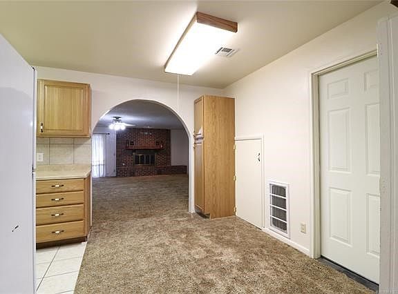 Dining area from formal living room