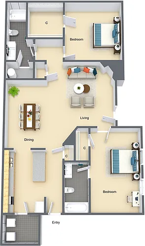 Floor plan Lilac