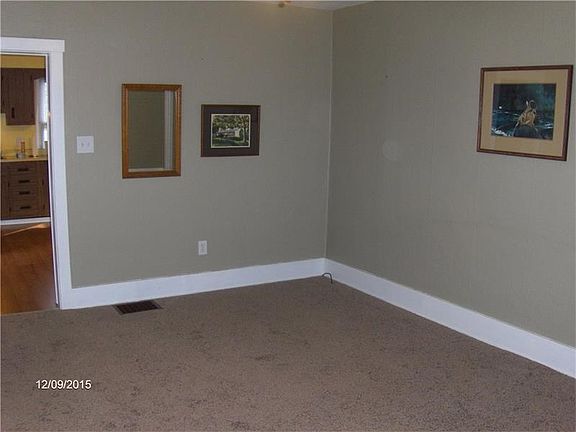 Living room with warm neutral colors.