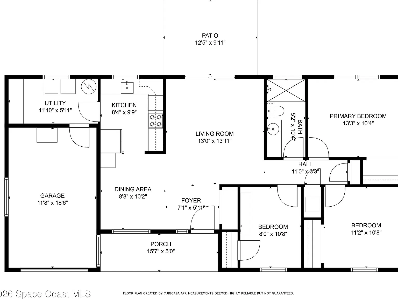 3 bed, 1.0 bath, 1096 sqft, $2,200 — Photo 3