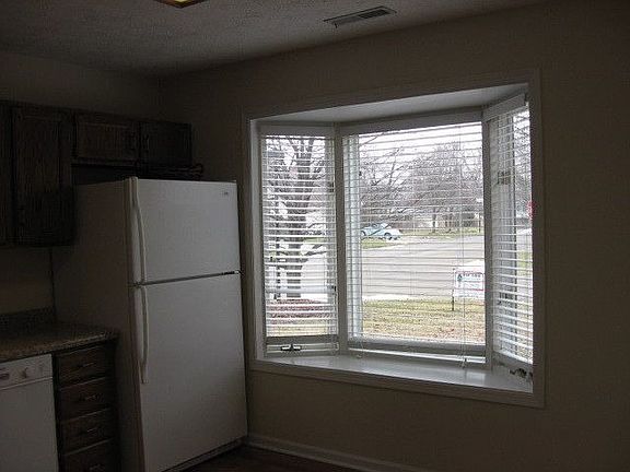 Big bay window in kitchen