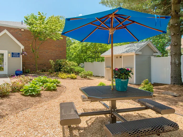 Enjoy Outdoor Comfort and Gatherings at Our Shaded Picnic Area!