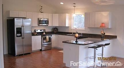 Kitchen with wolf cabinets