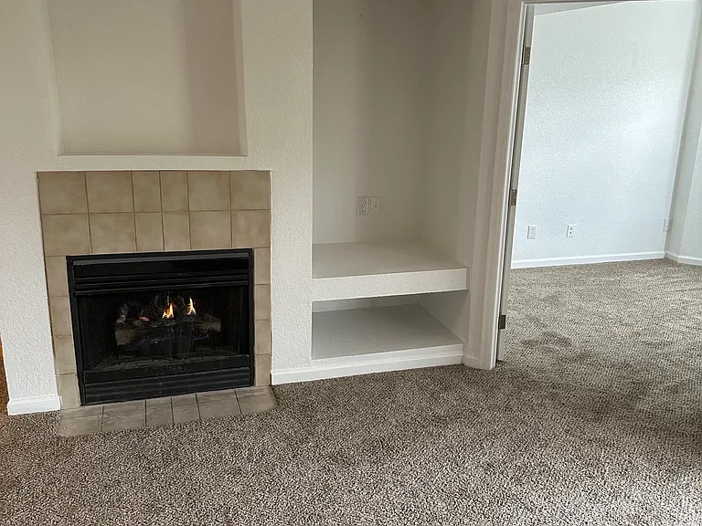 Living room, Fireplace