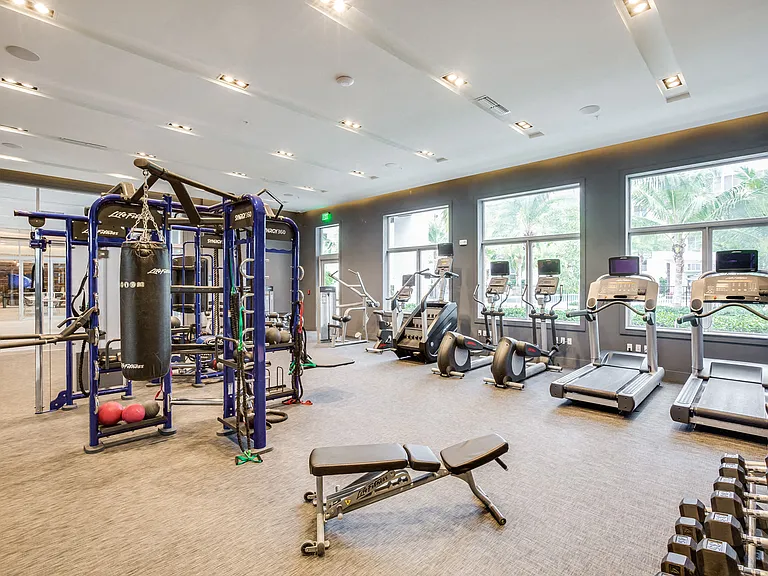Our state-of-the-art fitness center provides a diverse set of equipment to meet your fitness needs