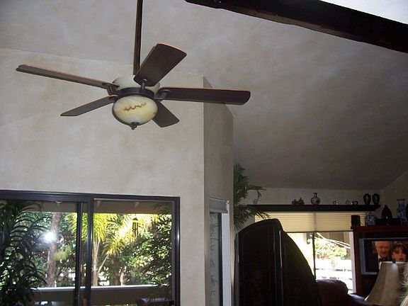 Fan above Dining