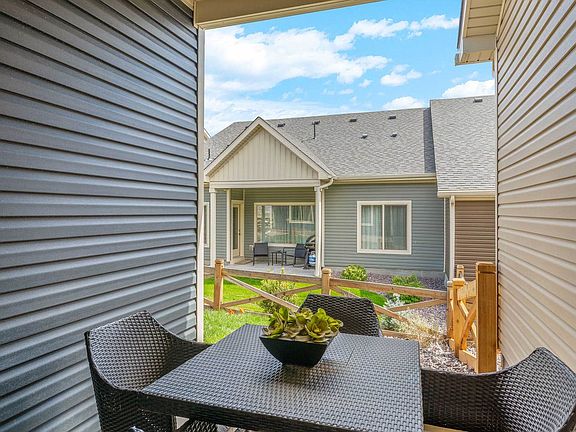 Patio perfect for morning coffee or evening sunsets.
