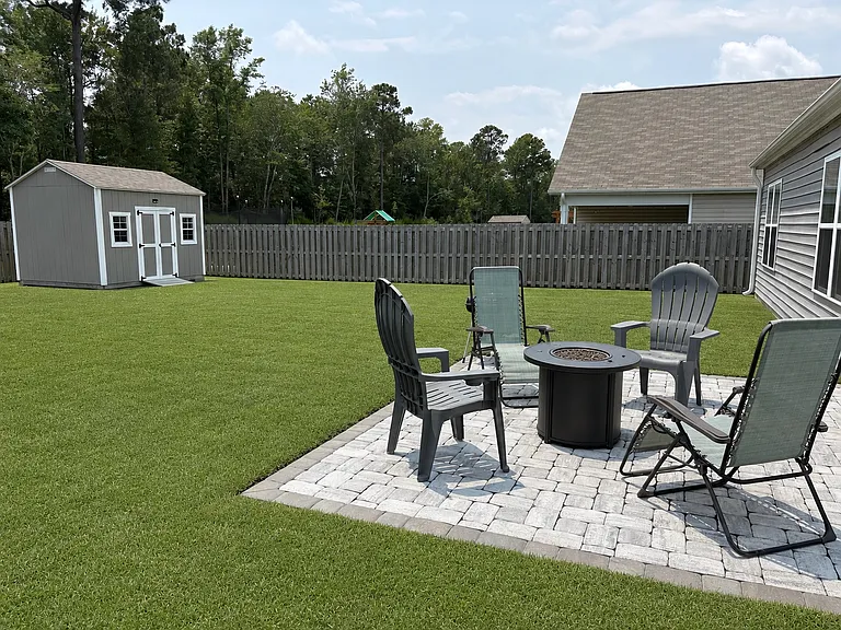 Extended patio