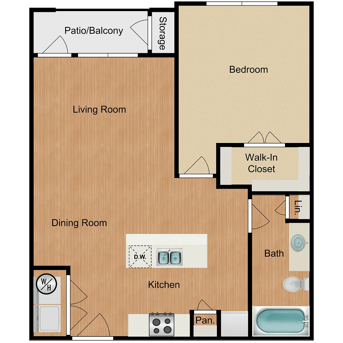 Floor plan A1