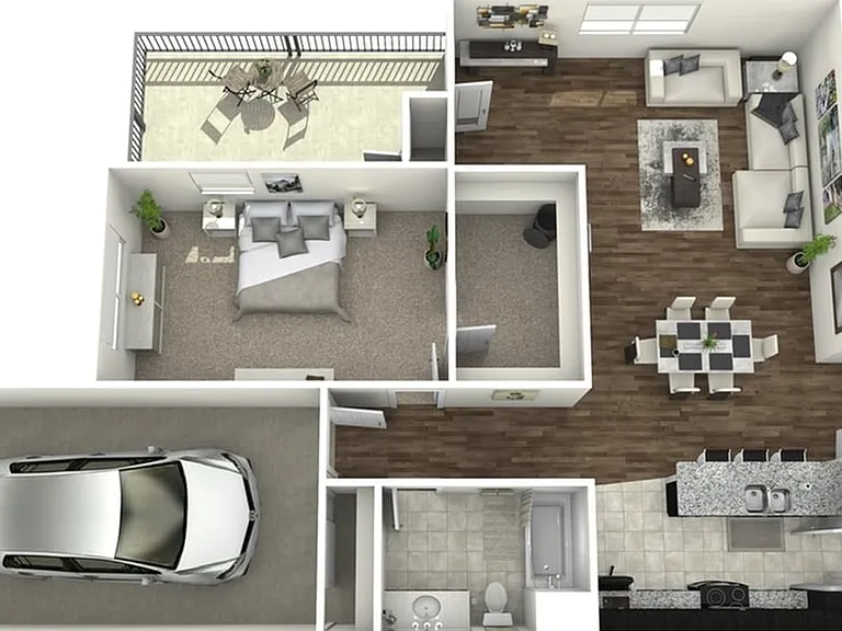 Corbin Crossing Luxury Apartments in Overland Park, KS - 1 Bedroom Weston Corbin Crossing Luxury Apartments in Overland Park, KS - 1 Bedroom Weston