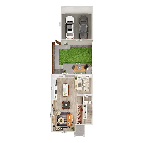 Floor plan Ascent 3 x 2.5 B