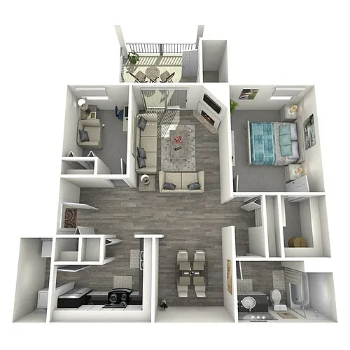 Floor plan Martinique Renovated