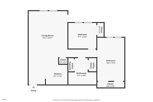 Floor plan 1 Bedroom