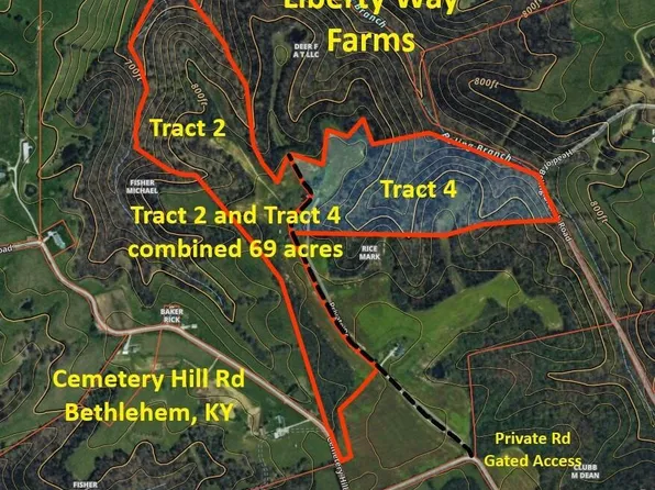 2 & 4 Cemetery Hill Rd, Bethlehem, KY 40007