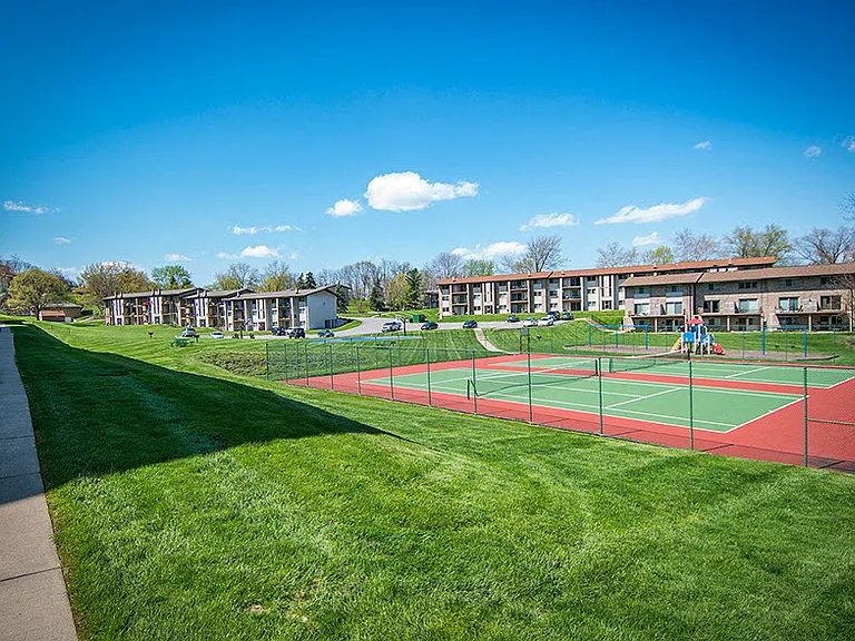Crane Village Apartments Tennis Court