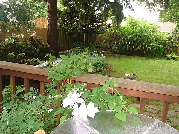 Lovely large deck