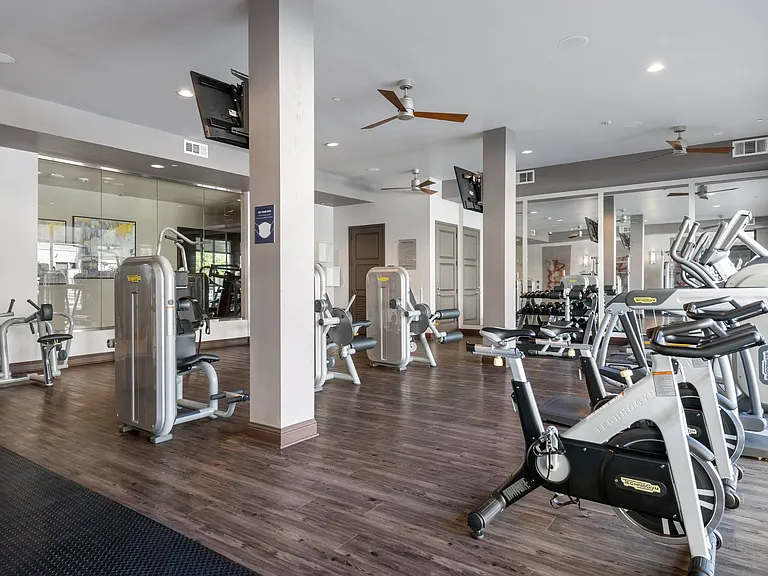 Expansive Fitness Center