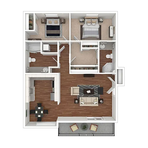 Floor plan Oak