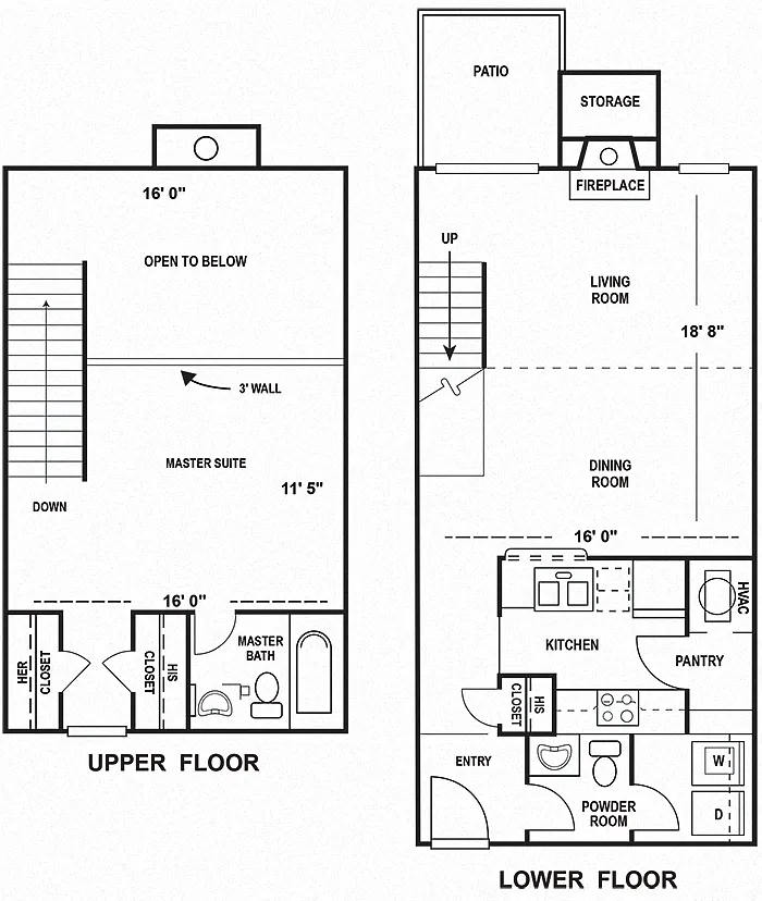 Floor plan The Clarkson