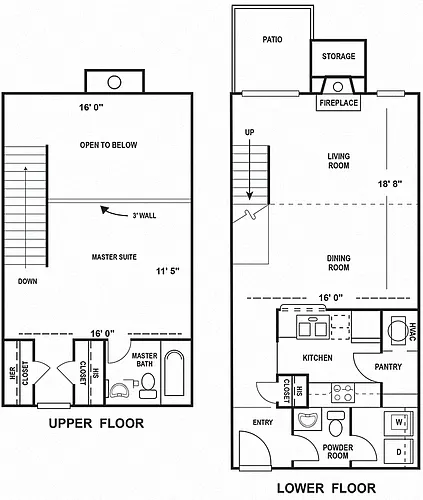 Floor plan The Clarkson