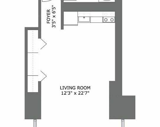 2nd image of 301 W 57th St APT 11E