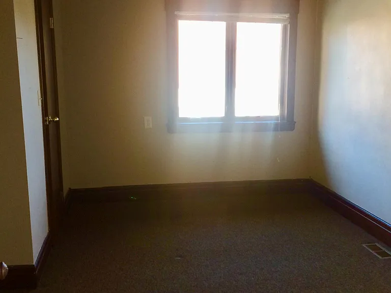 Windows and closets in all three bed rooms.