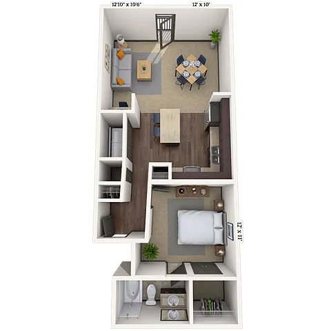 Floor plan Uptown
