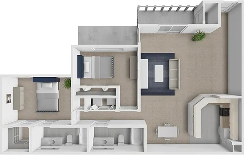 Floor plan Gundalow