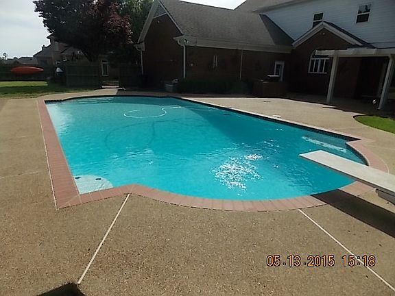 large gunite pool
