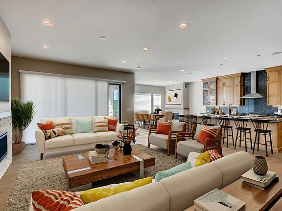 Heirloom Great Room, Kitchen Dining