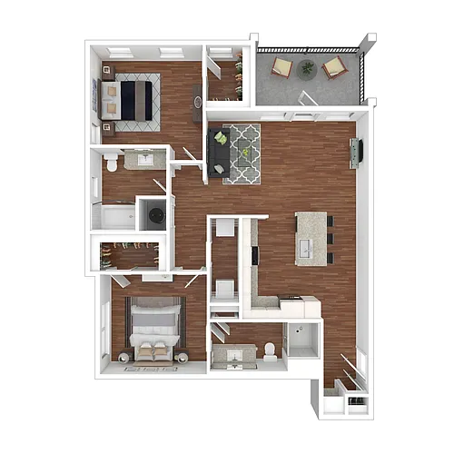 Floor plan Dodger