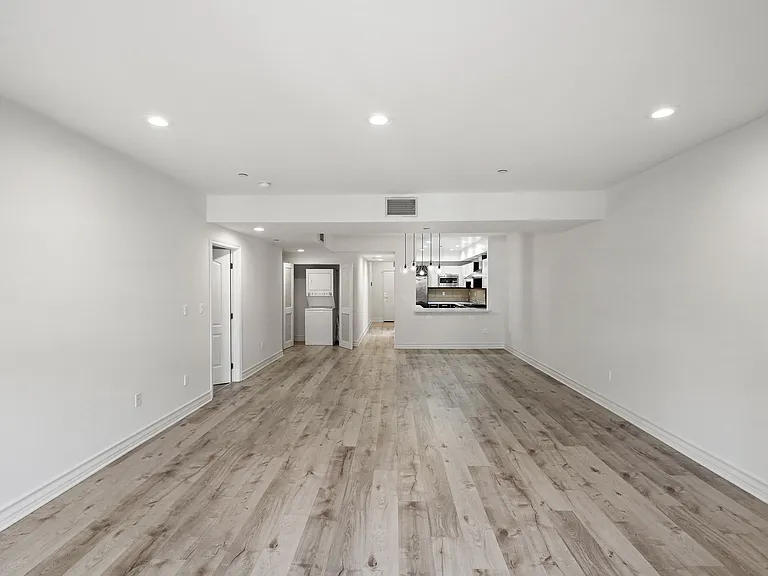 Open-Concept Kitchen, Dining, and Living Room