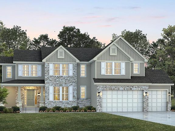 Elevation B with Brick